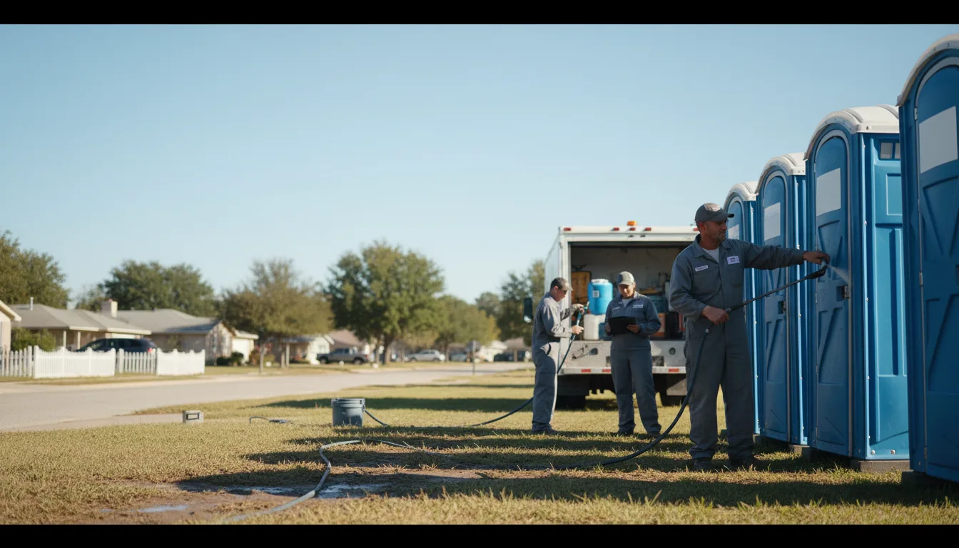 Long-Term Portable Toilet Rental in Farwell, NE near me